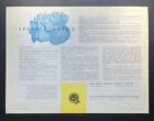 Austin Healey 3000 Car Brochure Ad With Specs