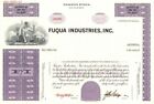 Fuqua Industries  Inc  - 1981 Specimen Stock Certificate - Specimen Stocks   Bon