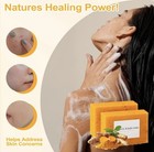 8 Pcs Tumeric Lemon Kojic Acid Soap Skin Whitening  Dark Spot Removal  3 53oz