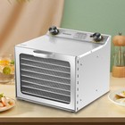 Commercial Food Dehydrator 12-tray Stainless Steel Fruit Vegetable Jerky Dryer