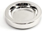 Communion Tray Center Bread Plate Silver Finish Stainless Steel 4 3 4  Diameter