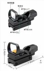 Tactical Holographic Red Green Dot Sight 4 Reticle For 11mm Dovetail Rail Mount