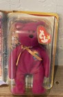 New Retired Mcdonald   s Ty Millenium The Bear Beanie Baby Retired Dob Jan 1  1999