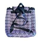 Adidas Originals Utility Mini Backpack Sports Travel Gym Bag Lilac Black New