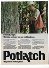 1977 Cities Services  citgo    Potlatch Corporation Vintage Print Advertisements