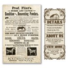 Vintage Horse Medicine Advertising Poster Art Print 11x17 Rodeo Farm  Wall Decor