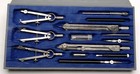 Dietzgen Universal Germany Drafting Basic Student Instrument Kit Vtg  Case