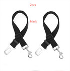 2 Pcs Adjustable Pet Dog Car Seat Belt Safety Lead For Vehicle Travel