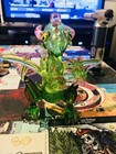 10mm Dab  Rig Water One Of One Custom Serum Glass Blown Green Dragon