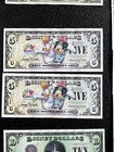 Huge Lot 2005 Anniversary Disney Dollar  1 2009  5   2014  10 Consecutive Serial