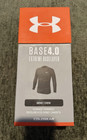 Under Armour Men s Packaged Baselayer L s 4 0 Crew T-shirt Black Size 2xl Nwt
