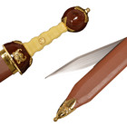 Roman-style Legion Ornamental Sword Leather Scabbard High Carbon Steel Gift