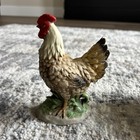 Vintage Homco Chicken Chic Hen Farm Country Bisque Figurine - W1024
