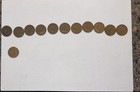 49x British Coins 36x Penny 1902-1967   12x Halfpenny   Nz 1952 Penny Job Lot