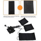 Heating Pad Electric Cloth Heater Clothes Usb Heated Black