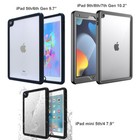 Waterproof Case For Ipad 9th 8th 7th 6th mini 5th 4  Shockproof Heavy Duty Cover