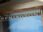 Remington Glass Shelf Counter Top Store Advertising Display Box
