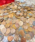 Cull Lincoln Wheat Cent Penny Roll - 50 Coins - Mixed Dates - Estate Hoard