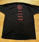 Vtg Rammstein Du Ich Wir Ihr T-shirt Band Tee Rare