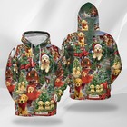 Golden Retriever Christmas Hoodie Dog Holiday Pullover Gift