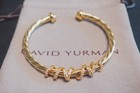 New davldyurman925silver4mm Rotatingcurvedround Head Bracelet