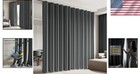 Blackout Room Divider Curtain 180x96 Insulated Privacy Curtains For Patio