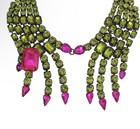 Betsey Johnson Witch Hands Necklace Spooky Halloween Crystals New Htf Statement