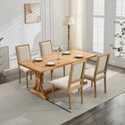 Set Of 4 Kitchen Dining Chairs Wood Modern Side Chair Wood Dining Room Farmhouse