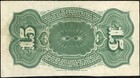 1863 Fourth Issue Fifteen Cent Fractional Currency Note 15c Fr 1267