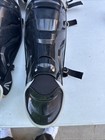 Easton Adult Age 15  Baseball Catchers Leg And Knee Guards Black