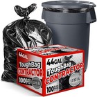 Heavy Duty Trash Bags Industrial Strength 44 Gallon Contractor Bags 100 Count Us