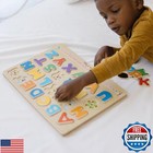 Melissa And Doug Wooden Alphabet Sound Puzzle - Wooden Puzzle With Sound Effe