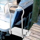 Folding Boat Boarding Platform Dock Step Dock Extension Ramp For Boat Lifts--