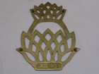 Williamsburg Virginia Metalcrafters Va Brass Pineapple Trivet Vintage1975 10-46 