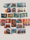 Worldwide Stamps Collections Lot Australia Lot Of 40 Vintage Stamps Off Paper