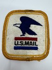 Vintage Usps U s  Mail Cloth Patch For Postal Workers Uniform 1970s
