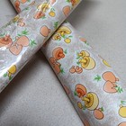 Vtg  mushroom Patch  Con-tact Adhesive Paper Shelf drawer Liner 1 New 1 Partial 