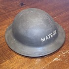 Rare Wwii British Brodie    matron     senior Nurse  Helmet - Ec   Co  Ltd  1939