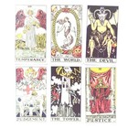 Original 1909 Rider-waite Tarot Deck 10 5x6cm  4 1x2 4in  Classic Divination Set