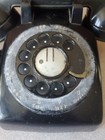 Vintage Bell System Western Electric Black Rotary Telephone W  Cord 5304c B10