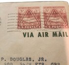 Lockheed F-90 Jet Fighter First Flight Cover 1949 3   Us Air Mail Stamp