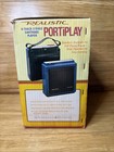 Rare Brand New  Vintage Realistic Portiplay Stereo 8 Track Player 14-904a Blue