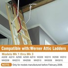 55-1 Attic Ladder Spreader Hinge Arms For Werner Models Mk 1-3  A2208  W2208