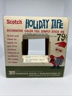 Vintage Scotch Christmas Red Holiday Tape 3m 79c Advertising No  156