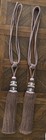 Curtain Tiebacks Tassel Drapery Tie-backs Rope Large Holdbacks Decor Set Of 2