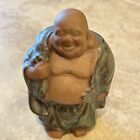 Chinese Longquan Ware Celadon Porcelain Buddha Statue