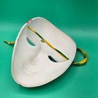 Vintage Mardi Gras New Orleans Ceramic Hand Painted Matte Face Wall Mask Vg 