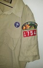 Boy Scouts Uniform Shirt Bsa  1754 Supplex Nylon Upf Protection Scout Mens Xl