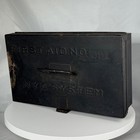 Vintage New York Central System First Aid Metal Box Nycs Railroad No  9391 Empty