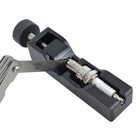 Universal Spark Plug Gap Tool Gapper   32 Blades Steel Feeler Gauge Red Black